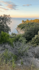 Coastal sunset scenes documented in Sithonia, Greece
