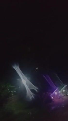 Nighttime aerial phenomena observed by witnesses in Nkpor, Nigeria