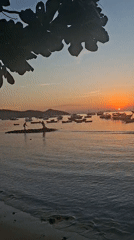 Sunset captured on video in Armação dos Búzios, Brazil