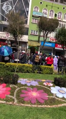 Public demonstration draws crowds to La Paz streets