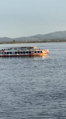 Passenger boat Sapsan 333 spotted on Khabarovsk waterway