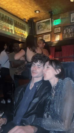 Late night social scenes captured across West Hollywood bars, streets