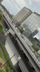 Traffic congestion observed on Khimki highway during afternoon hours