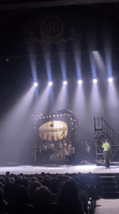 Theatrical performance with ballet and piano in Rusanovo, Russia