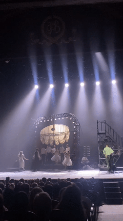 Theatrical performance with ballet and piano in Rusanovo, Russia