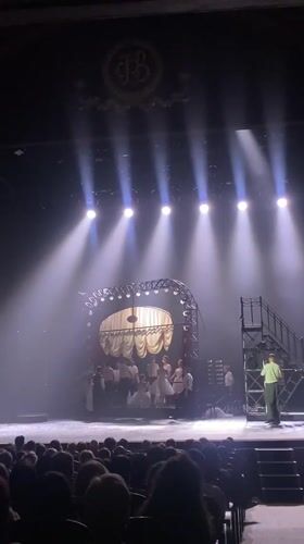 Theatrical performance with ballet and piano in Rusanovo, Russia