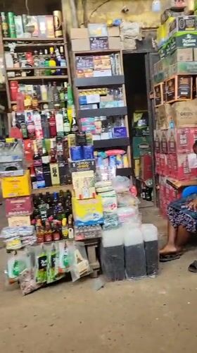Market stalls documented in Onitsha commercial district