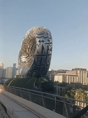 Dubai Metro Journey Documents City Skyline and Transit Experience