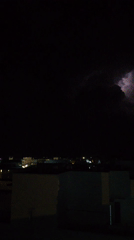 Lightning Storm Illuminates Night Sky Over Phú Quý, Vietnam
