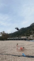 Parasailing operations active on Fethiye beaches Friday afternoon