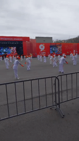 Traditional dance performances celebrate holiday in Orenburg, Russia
