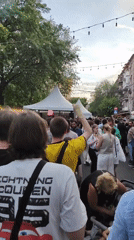 Street festival draws crowds in Yerevan, Armenia