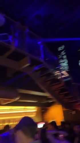 Early morning scene at Zoe nightclub in Caracas