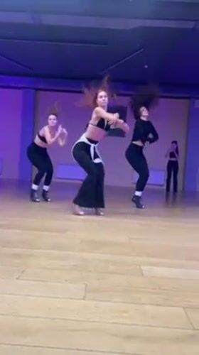 Dance classes and gym activities recorded at Russian fitness facility