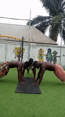 Group fitness activities documented at Akwanga gym facility
