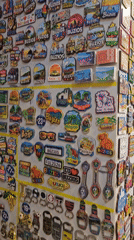 Tourist activities documented in Armação Dos Búzios souvenir shops