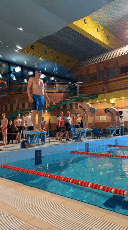 Swimming pool activity recorded in Chaikovsky, Russia
