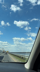 Morning drive documented through Chaikovsky countryside landscapes