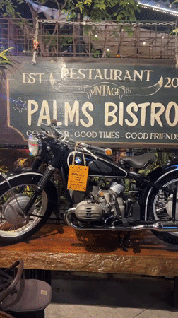 Vintage motorcycle, fireworks displays documented in Nha Trang, Vietnam