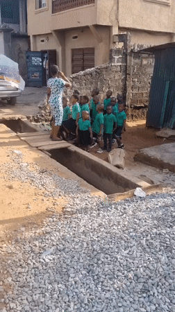 Morning scenes of students and youth documented in Onitsha, Nigeria