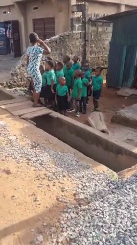 Morning scenes of students and youth documented in Onitsha, Nigeria