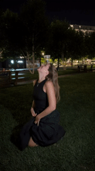 Nighttime grass games with a plastic cup in Belgrade