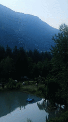 Tourist captures scenic Manali landscapes and traditional architecture