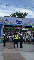 Kids' fun run kicks off Samui Half Marathon amid mascots and confetti