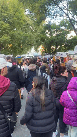 Evening market activity observed in Buenos Aires