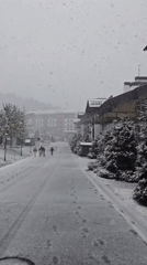 Late Spring Snowstorm Hits Russian Mountain Resort Estosadok