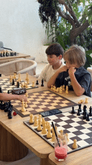 Youth chess tournament held at North Kuta café