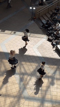 Morning life documented across Osaka through casual street scenes