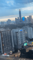 Kuala Lumpur skyline and leisure moments captured Monday morning