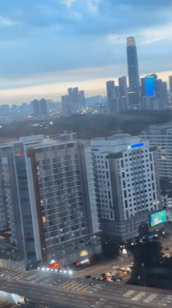 Kuala Lumpur skyline and leisure moments captured Monday morning