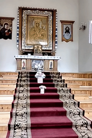 Church interior and exterior documented in Ternopil, Ukraine
