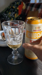 Beer consumption documented in Boryspil, Ukraine residential setting