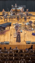 Orchestra and vocalists perform at Buenos Aires cultural center
