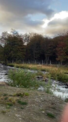 Evening river journey and fireside moments captured in Ushuaia