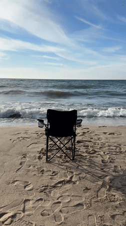 Family beach afternoon captured in Zelenogradsk, Russia