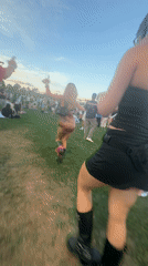 Music festival documented by witnesses in La Quinta overnight