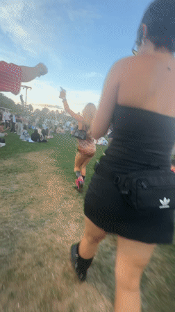 Music festival documented by witnesses in La Quinta overnight