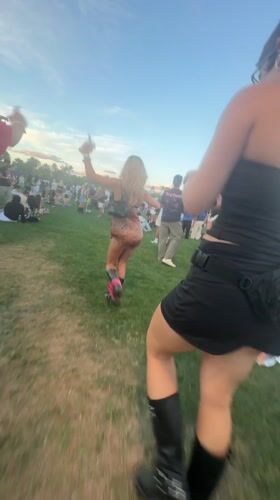 Music festival documented by witnesses in La Quinta overnight