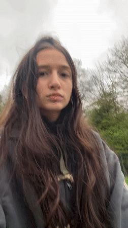 Woman in athletic wear photographed on bridge in Goffs Oak