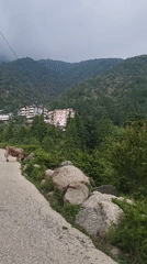 Scenic mountain views documented in Haini, India