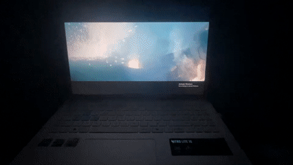 Dhaka resident documents dark evening moments with glowing electronics