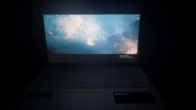 Dhaka resident documents dark evening moments with glowing electronics