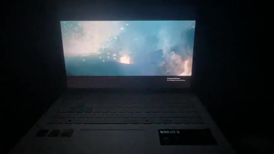 Dhaka resident documents dark evening moments with glowing electronics