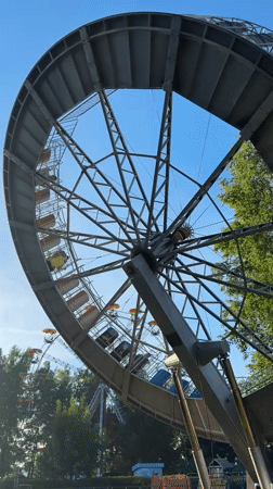A summer afternoon at the park in Chaikovsky, Russia