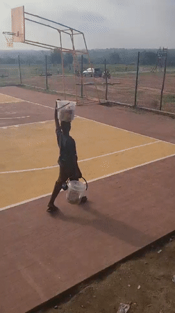 Morning sports and daily life captured in Ogbomosho, Nigeria