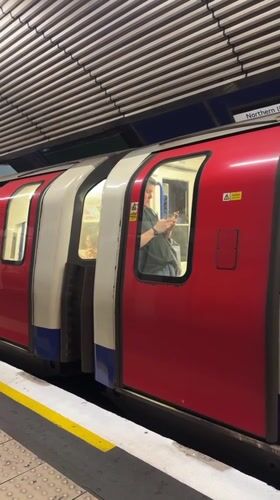 Riding the Northern Line through central London